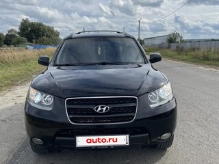 2007 Hyundai Santa Fe II, чёрный, 890000 рублей, вид 2