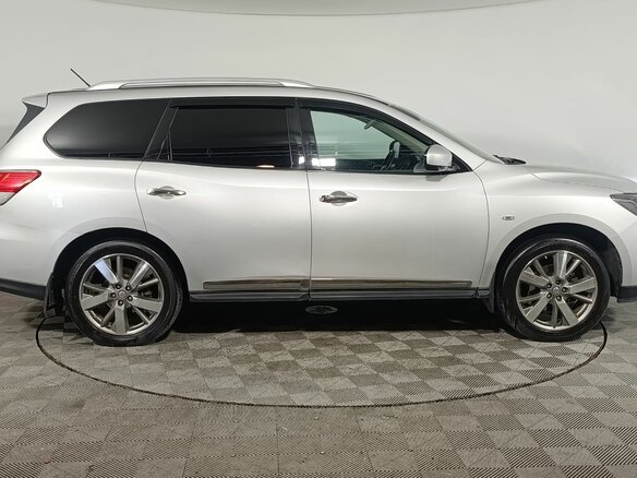 2014 Nissan Pathfinder IV, серебристый - вид 7