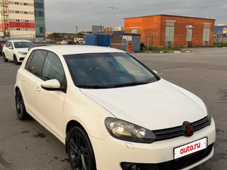 2011 Volkswagen Golf VI, белый, 685000 рублей, вид 3