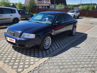 2002 Audi A6 II (C5) Рестайлинг, синий, 895000 рублей, вид 1