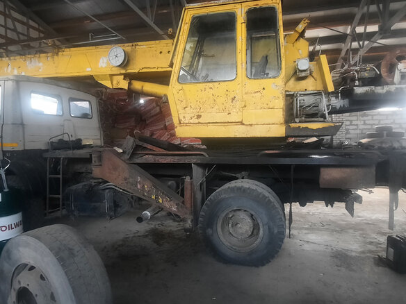 1995 МАЗ Автокраны, серый, 650000 рублей