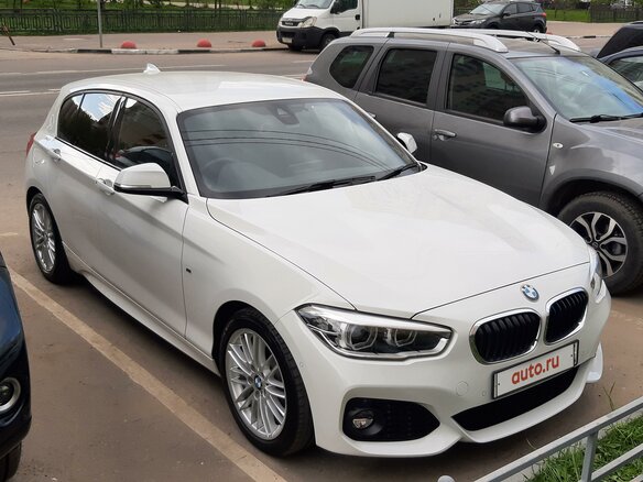 2018 BMW 1 серии 118d II (F20/F21) Рестайлинг 2, белый, 2300000 рублей - вид 1