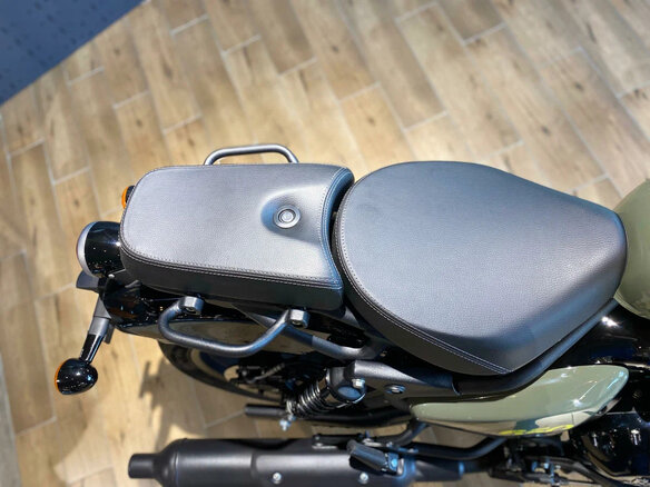 2026 Royal Enfield Shotgun, зелёный, 732000 рублей - вид 11