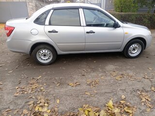 2013 Lada (ВАЗ) Granta I, серебристый, 315000 рублей, вид 4