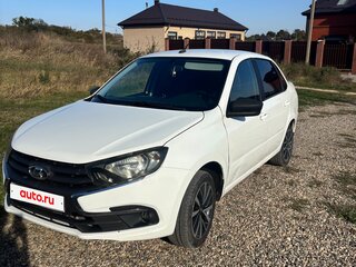 2018 Lada (ВАЗ) Granta I Рестайлинг, белый, 500000 рублей, вид 4