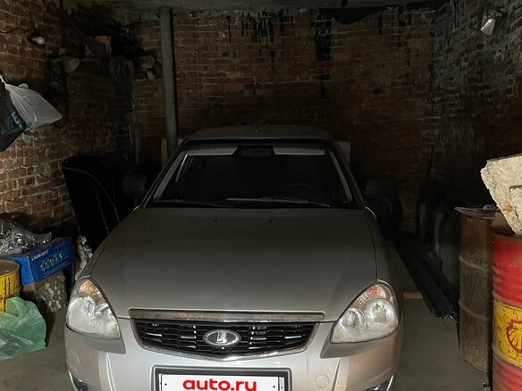 2012 Lada (ВАЗ) Priora I, серебристый, 350000 рублей - вид 3