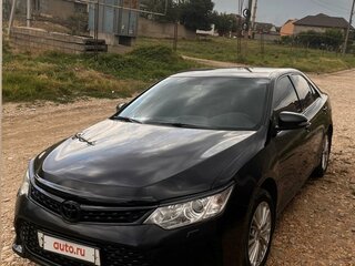 2015 Toyota Camry VII (XV50) Рестайлинг, чёрный, 2220000 рублей, вид 4