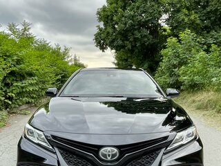 2018 Toyota Camry US Market VIII (XV70), чёрный, 2450000 рублей, вид 4