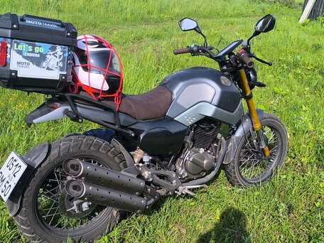 2023 Motoland Scrambler 250, серый, 160000 рублей, вид 2