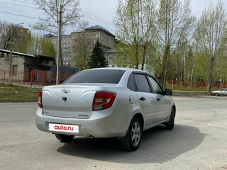 2012 Lada (ВАЗ) Granta I, серебристый, 390000 рублей, вид 5