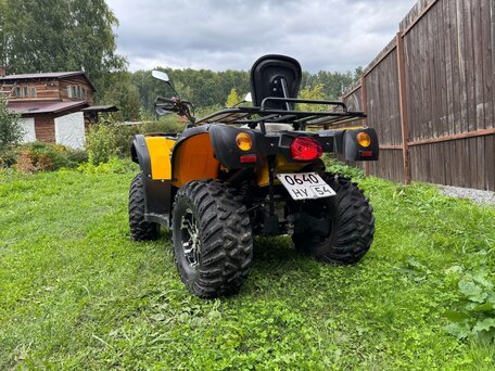 2016 Stels ATV-600YL Леопард, жёлтый, 469990 рублей, вид 2