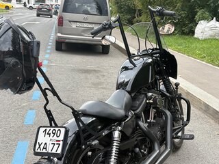 2007 Harley-Davidson Sportster 883, чёрный, 500000 рублей, вид 3