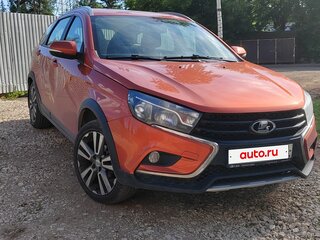 2021 Lada (ВАЗ) Vesta SW I, оранжевый, 1050000 рублей, вид 5
