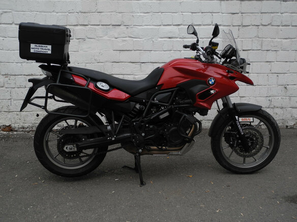 2014 BMW F 700 GS, красный - вид 1