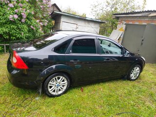 2008 Ford Focus II Рестайлинг, чёрный, 700000 рублей, вид 5