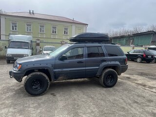 2002 Jeep Grand Cherokee II (WJ), серый, 1260000 рублей, вид 4