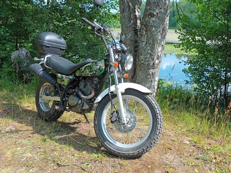 2002 Suzuki RV 200 VanVan, зелёный, 210000 рублей, вид 4