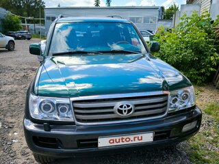 2007 Toyota Land Cruiser 100 Series Рестайлинг 2, зелёный, 2190000 рублей, вид 1