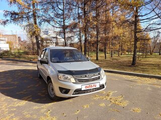 2015 Lada (ВАЗ) Granta I, серебристый, 435000 рублей, вид 1