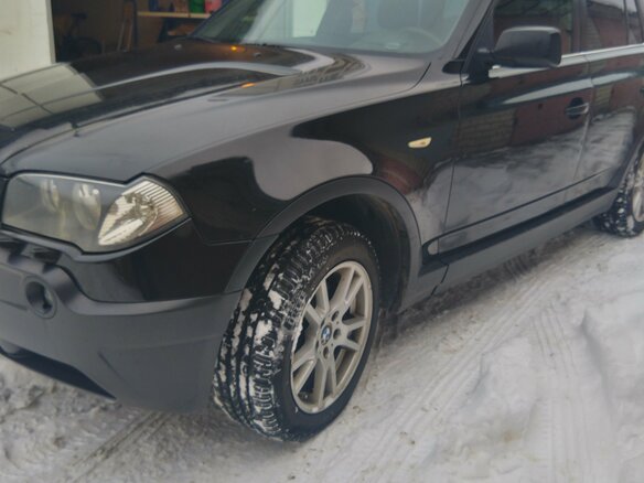2004 BMW X3 25i I (E83), чёрный - вид 4