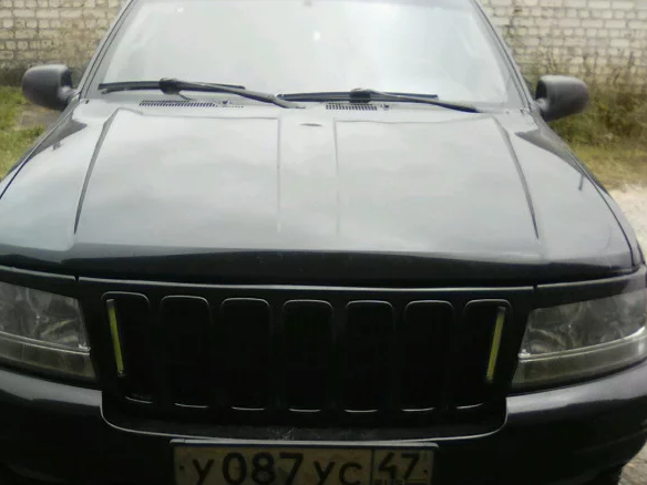 2003 Jeep Grand Cherokee II (WJ), чёрный