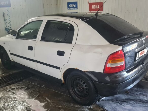 2003 Opel Astra G, белый, 260000 рублей - вид 2
