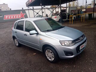 2013 Lada (ВАЗ) Kalina II, голубой, 400000 рублей, вид 2