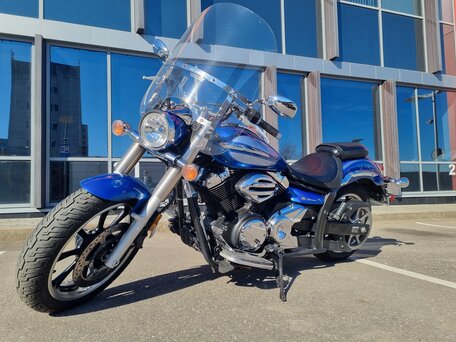 2009 Yamaha XVS950, синий, 650000 рублей, вид 3