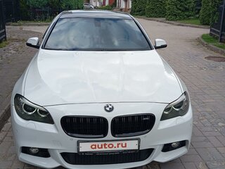 2014 BMW 5 серии 520i VI (F10/F11/F07) Рестайлинг, белый, 1700000 рублей, вид 3