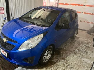 2012 Chevrolet Spark III, синий, 585000 рублей, вид 3