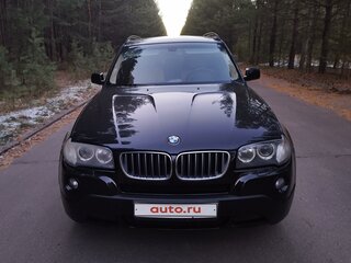 2007 BMW X3 25i I (E83) Рестайлинг, чёрный, 1300000 рублей, вид 2