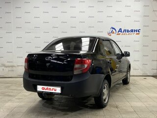 2013 Lada (ВАЗ) Granta I, чёрный, 350000 рублей, вид 3