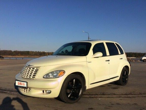 2002 Chrysler PT Cruiser, бежевый - вид 1
