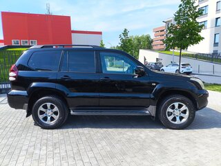 2008 Toyota Land Cruiser Prado 5-speed 120 Series Рестайлинг, чёрный, 2600000 рублей, вид 2