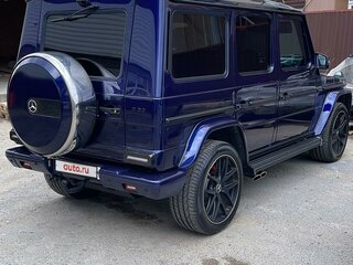 2016 Mercedes-Benz G-Класс AMG 63 AMG I (W463) Рестайлинг 3, синий, 9900000 рублей, вид 4