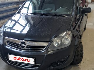 2012 Opel Zafira B Рестайлинг, чёрный, 785000 рублей, вид 2