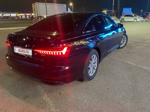2021 Audi A6 45 TFSI V (C8), синий, 4400000 рублей - вид 8
