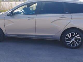 2020 Lada (ВАЗ) Vesta SW I, серый, 1200000 рублей, вид 4