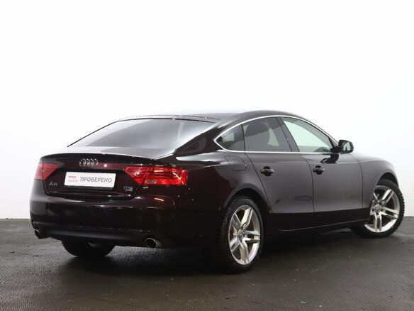 2014 Audi A5 I (8T) Рестайлинг, пурпурный - вид 2