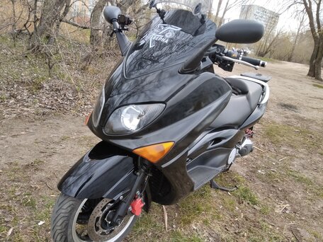 2006 Yamaha TMAX, чёрный, 360000 рублей, вид 2
