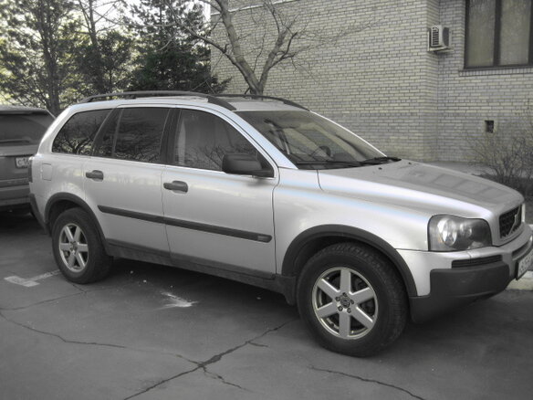 2005 Volvo XC90 I, серебристый