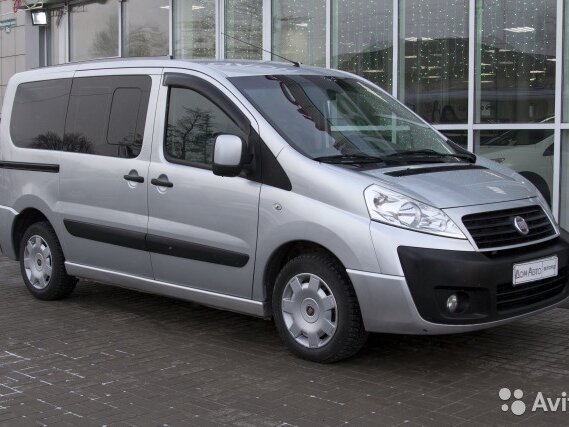 2010 Fiat Scudo II, серебристый - вид 1