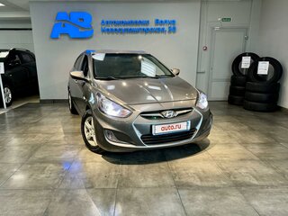 2011 Hyundai Solaris I, серый, 694999 рублей, вид 1