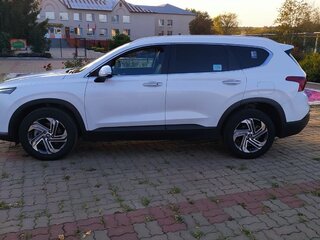 2020 Hyundai Santa Fe IV Рестайлинг, белый, 3570000 рублей, вид 4