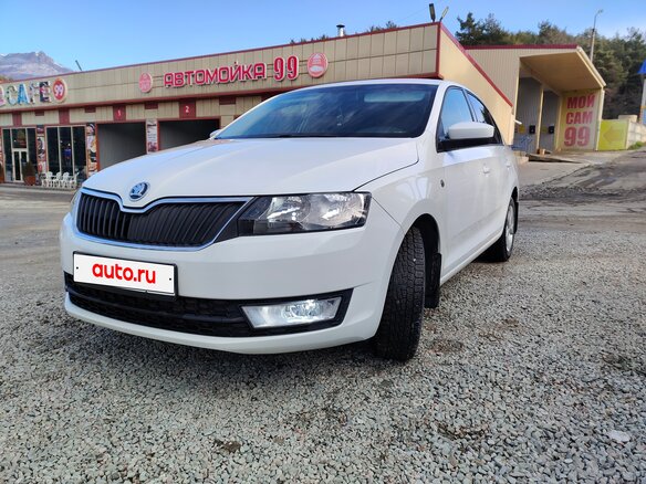 2015 Skoda Rapid I, белый, 1050000 рублей - вид 1