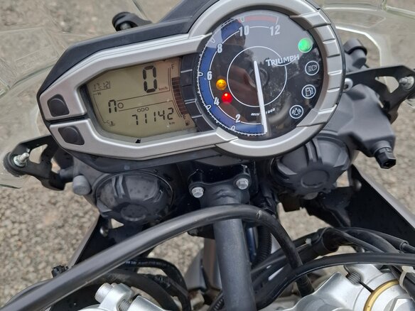 2012 Triumph Tiger 800, синий, 470000 рублей - вид 10