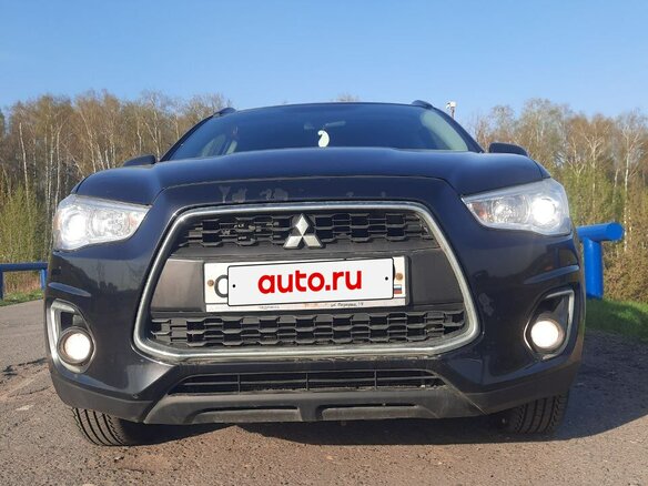 2014 Mitsubishi ASX I Рестайлинг, чёрный, 1242000 рублей - вид 4