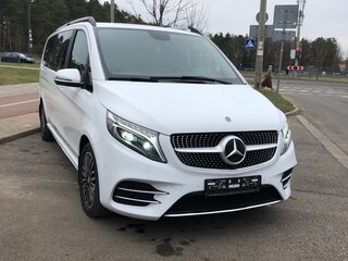 2020 Mercedes-Benz V-Класс Extra Long 220 d экстра длинный III (W447) Рестайлинг, белый, 4750000 рублей, вид 2