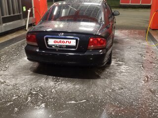 2008 Hyundai Sonata ТагАЗ IV (EF) Рестайлинг, чёрный, 600000 рублей, вид 3