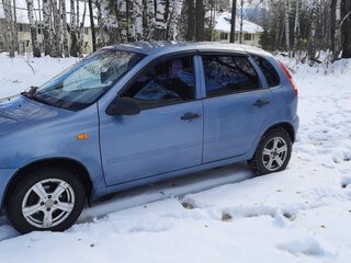 2007 Lada (ВАЗ) Kalina I, серый, 165000 рублей, вид 4